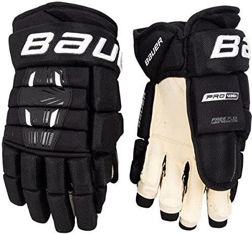Bauer S21 PRO Series Senior BLACK15 - Guantes de hockey sobre hielo