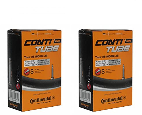2 x Fahrradschlauch Schlauch Continental Conti Tour 26 26x1 1/8-1.75