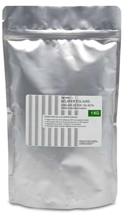 Kélafer foliaire. Fer chélaté 13% pour application foliaire - Sachet 1 kg