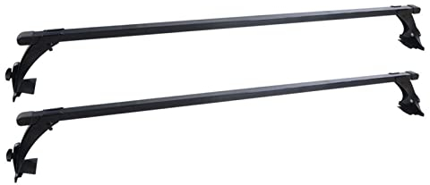 Dachgepäckträger Dachreling Universal-Auto-Dachträger-Querträger Gepäckträger-Dachseitenschiene Auf Türspalt Mit Regenrinne 120 cm