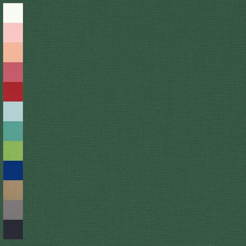 Canvas Stoff Fabian | ab 50cm x 140cm (dunkelgrün) | 100% Baumwolle - Leinenoptik - Einfarbig/Uni