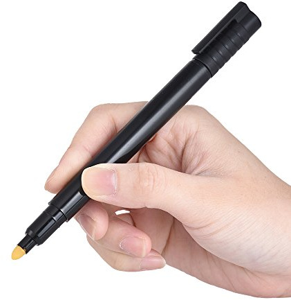 FUNFANG Banknotes Test Detector Pen Money barcode scanner wireless Scanner Marker Fake Banknotes Bar Code Scanners Euro Money Tester Banknotes Tester Counterfeit Money Detector Pen Wireless handheld