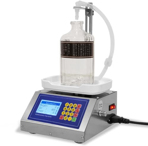 Weighing Type Small Fully Automatic Quantitative Filling Machine with Large Flow, 3.2L/Min, for Filling Viscous Liquid Edible Oil - Liquid Filling Machine