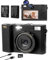 Digital Camera 5K, 64MP Full Autofocus HD Digital Compact Camera with 32G SD Card & Front and Rear Dual Lens, 18X Digital Zoom, 3.0 Large IPS Screen Vlogging Camera with Flash for Teens Beginners