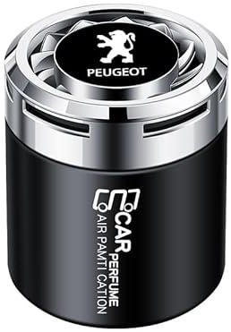 VTANOK Profumatore Auto,per Peugeot 2008 206 207 3008 301 307 308 4008 408 5008 508 607 RCZ Diffusore Profumo Auto Purificatore d'Aria Aromaterapia Diffusore Solido Désodorisant