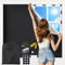 Blackout Blind,200x145cm Blackout Shades with Adhesive Tapes,Window Cover for Baby Nursery,Bedroom,Living Room
