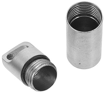 Ipetboom Edelstahlhalter Für Kapseln Kompakt Und Leicht Für Camping Und Outdoor-aktivitäten Mit Kapselbehälter Und Etui Für Sicheren Transport