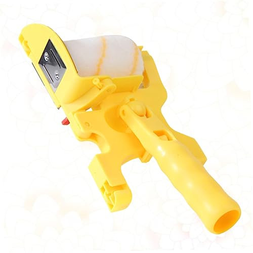 OSALADI Walzenbürste Für Wandfarbe Reparaturwerkzeug Nahtloser Farbtrimmer Seitenbürste Mit Griff Einfach Zu Bedienen Für Heimgebrauch