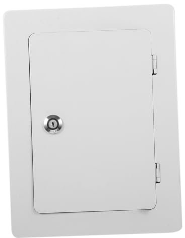 DIYEAH Outdoor Junction Box Weatherproof Cable Enclosure for Circuit Breaker and Phone Modules Metal Diy Electronic Junction Box Dust Sealing 30 Pair Capacity