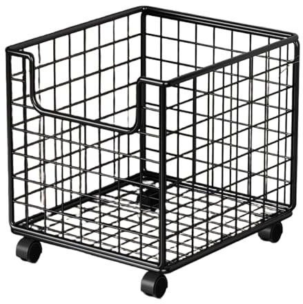 Whnbuij Organizador móvil de gran capacidad - Cesta de almacenamiento de frutas, carro de servicio, estantería de utilidad | para cocinas pequeñas, carro 'isla rodante, mesa de cocina de pi