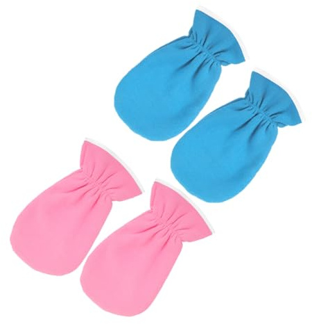 DECORNIJIA 2 Paare Paraffin Hand Covers Spa Handschuhe mit Flexiblem Pflegende Wachshandschuhe für Handmaske Einheitsgröße Komfortabel Modisch für Feuchtigkeitsspendende Handpflege
