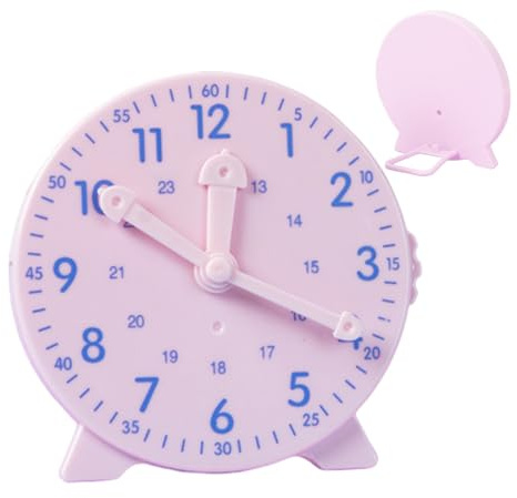 Learning Big Time Student Clock - Sturdy Teaching Clock for Kids, Educational Demonstration Clocks for Learning Time, Ideal Birthday, Christmas, Easter, and New Year Gift to Students