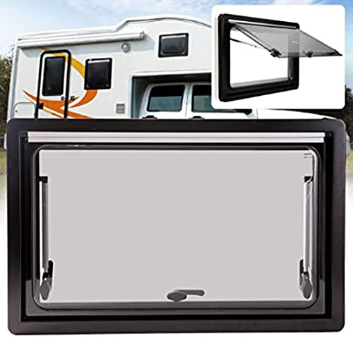 Ventilation Window with Integrated Roller Blind and Fly Screen for Camper Van Motorhome