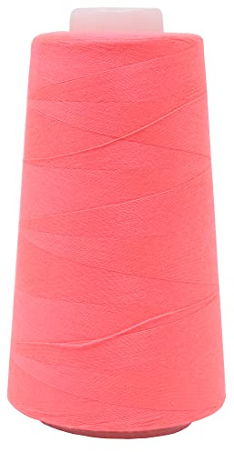 4 Konen Overlockgarn - á 3000 yds = 2743.2 m // 12.000 yds = 10972.8 m - Auswahl aus 26 Farben (933 - NEON PINK)
