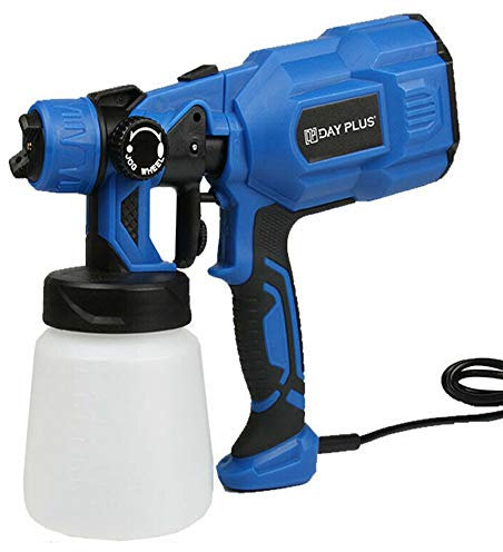 550W Paint Sprayer Electric Spray Gun Updated Handheld Paint Gun with 3 Spray Modes(Circular/Horizontal/Vertical) Detachable Container, with 2M Cable