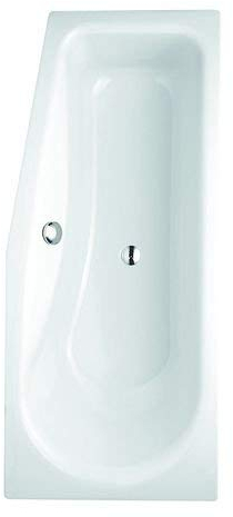 Bette Luna Raumsparwanne, 170x75x45cm, 2750, Links, Farbe: Weiß - 2750-000