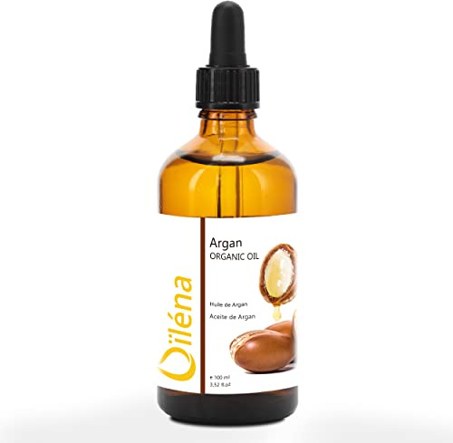 Aceite de Argán Ecológico Prensado en Frío: Aceite Facial Hidratante, Cuidado Natural para Piel, Cabello, Barba y Uñas, Serum Antiedad y Antiarrugas, Reparador Capilar, Fortalecedor de Uñas - 100 ml