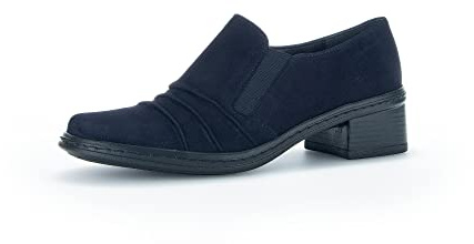 Gabor Donna Mocassini, Signora Pantofole,Pantofola,Scarpe da College,Scarpe Business,Blu (Atlantik) / 16,40 EU / 6.5 UK