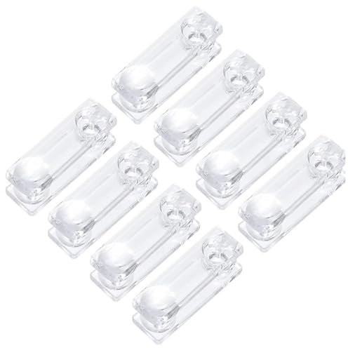 ZAYIUKI Cord Weight Spare Plastic Clear Window Shutter Cord Handle for Vertical Blind Roller Blinds Window Shutter,Pack of 8Pcs