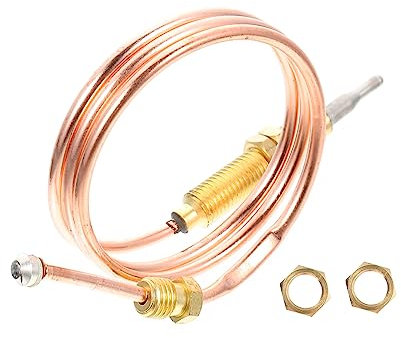 Yardwe Thermocouple Haute Température 3 Pièces pour Poêle de Cheminée Remplacement Universel Précise de La Température