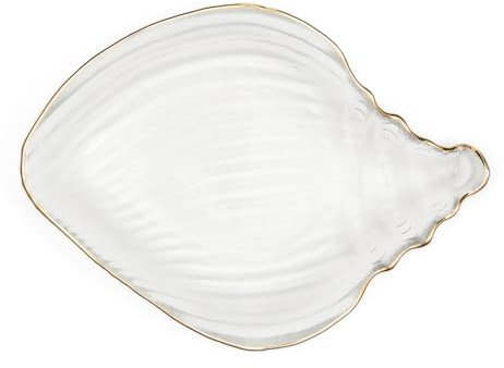 Riviera Maison Sea Shell Decoration Plate - Glas
