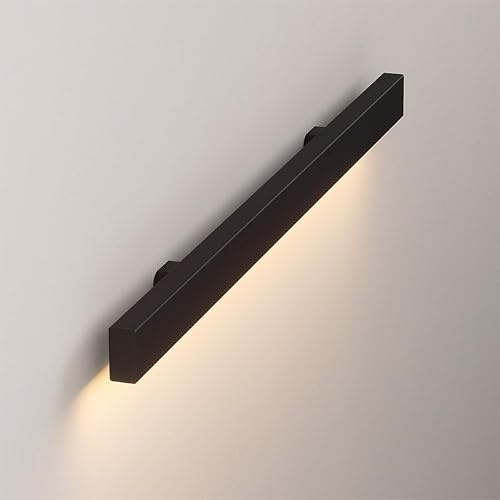 Pasamanos de escalera con luz LED (detección del cuerpo humano) para montar en pared, pasamanos de escalera interior, pasamanos, barandillas, luz LED para escaleras exteriores, pasamanos para el