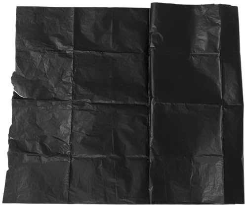 Mobestech Kohlepapier Schwarz 20, 3 Zoll 51, 6cm Einseitig Bedruckbar | Durchpausen und Zeichnen, Klare Reproduktion, Blatt für Künstler, Designer und Heimwerker