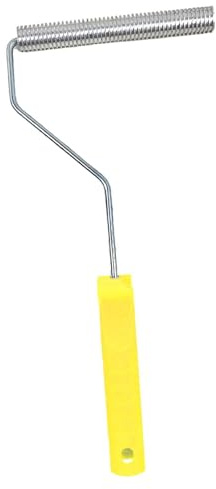 WNDUOKXH Rodillo de burbujas de fácil agarre Rodillo laminador resina fibra vidrio Portátil Excelente opción para proyectos bricolaje y reparaciones fibra vidrio Herramienta manual, 6 pulgadas