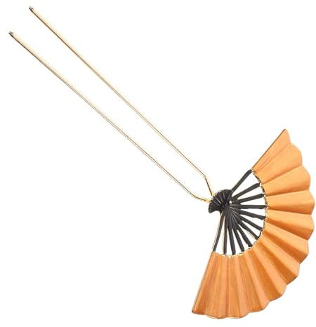 GATHINESS Antike Haarnadel in Fächerform, chinesische Metall Haarstäbe für Frauen, Brautschmuck mit delikatem Design, geeignet für festliche Anlässe und Abendpartys