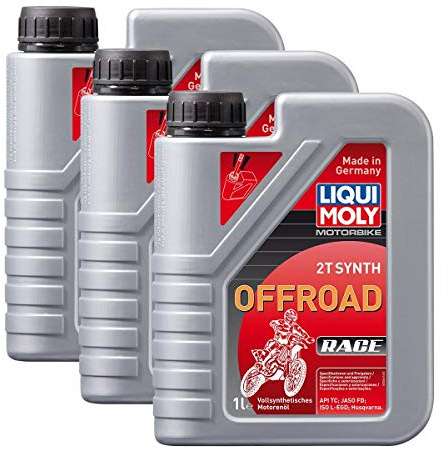 Liqui Moly 3X 3063 Motorbike 2T Semisynth Offroad Race Motoröl 1L