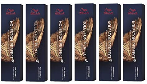 6er Wella Koleston Perfect ME+ 5/0 Hellbraun 60 ml