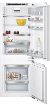 Siemens KI77SADD0 iQ500 Einbau-Kühlgefrierkombination/A+++ / 138 kWh/Jahr / 225 l/lowFrost/hyperFresh Premium 0° / LED Beleuchtung