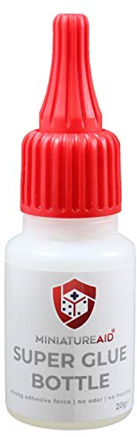 Perfekt für den Modellbau, Sekundenkleber 20g Flasche, geruchsarm, keine ätzenden Dämpfe, transparent - hinterlässt keine weißen Rückstände …