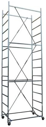 Echafaudage de travail semi-professionnel 5,10 m avec piano de travail inclus | Modèle TRIS