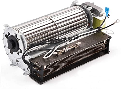 Criditpid Electric Fireplace Blower Fan & Heater Element for Twin Star Electric Fireplaces, Wood Burning Stove, Fireplace Blower Motor Parts for Twinstar 28E05, 28E05R, TS-001, 23EF010GAA, 10QI071ARA