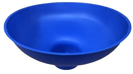 Resin Vessel Funnel With 2.5 Neck for DI Resin Refills, Filling Water Treatment Vessels & Media, Wide Mouth Plastic Funnel