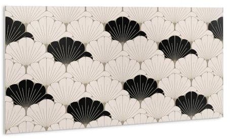 Tulup 100x50cm Imperméable Panneaux Muraux Salle de bains Adhesive PVC Autocollants pour la Cuisine - Feuilles, illustration