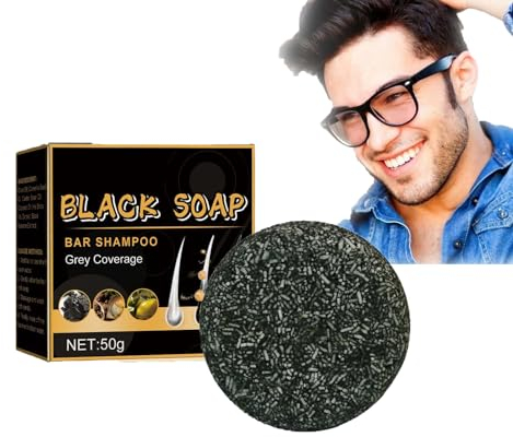 Anti Gray Bar 2024, jabón gris brillante contra las canas, Spartan Grey Hair Reverse Bar, champú sólido natural