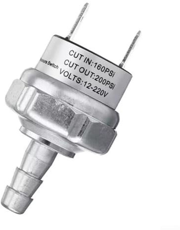 Druckschalter für pneumatische Systeme, Ersatz für Kompatibilität mit und Modellen (160–200 PSI)