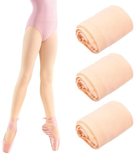 SAIIURV 3 Stück Ballett Strumpfhose Mädchen Kinder Tanzstrumpfhosen Blickdicht Strumpfhose fürs Ballett Gymnastik Tanz Sport Aerobic Yoga pilate.