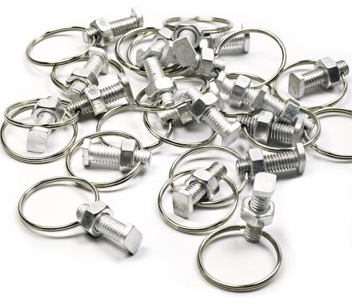 20 set di dadi e bulloni in alluminio per serre, dadi e bulloni in alluminio a testa corta, accessori essenziali per la costruzione e la riparazione di serre