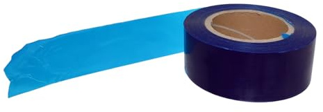 MAGICLULU Nastro Protettivo Per Cerchioni Auto Blu in Pe Resistente Pellicola Protettiva Antigraffio Per Mozzi e Ruote Protezione Durante i Cambi Di Pneumatici Guida Quotidiana