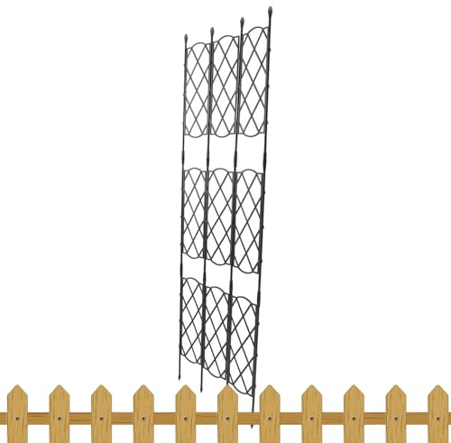Treillis pour d'intérieur, Structures obélisques de Culture de légumes – Treillis de Jardin en Pot d'intérieur grimpantes, pour Haricots, Fruits, Raisins, Roses, Lierre