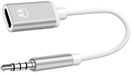 Genérico Cable De Audio Hembra De 3,5 Mm Macho A Tipo C, Cable De Auriculares Tipo C A 3.5mm para Coche, Convertidor De Adaptador De Teléfono Móvil De, Adaptador De Auriculares para Llamadas