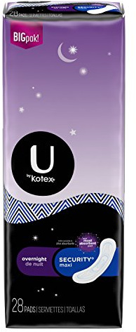 Kotex Natural Balance Overnight Maxi