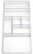 ALPOONS® - Schubladen Organizer (7er transparent) mit Antirutsch Pads für einen extra stabilen Halt. Organizer Schublade für eine klare Übersicht. Organizer Schminke sorgt für Ordnung im Chaos.