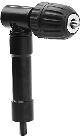 Winkelbohrvorsatz mit 0.8-10 mm Schnellspann 90 Grad Bohrfutter Bohrer Befestigungsadapter mit Bend Extension aus Werkzeugstahl Elektrisches Bohrwerkzeug