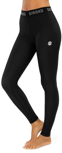 SIROKO - Mallas Térmicas para Mujer Blink - XS - Negro
