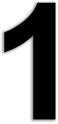 nanlyiau muméro de maison numéro maison noir matt inoxydable adhésif 5in1 | Haute 12,5cm pour porte boîte aux lettres extérieur acier résistant à la corrosion inoxydable