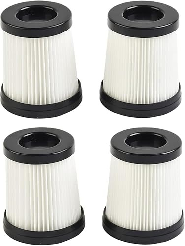 Trådlöst dammsugarfilter, filterersättning för Lubluelu 202 för Oraimo OSV-102 för Besswin W26 för VacLife VL732 tvättbart och återanvändbart (4 st)